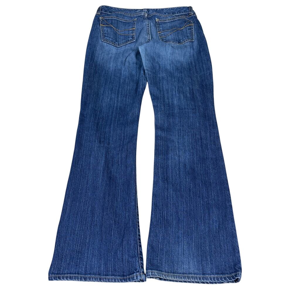 vintage y2k 2000s GAP Curvy Flare bootcut womens jeans sz 8 long 31x31 indie